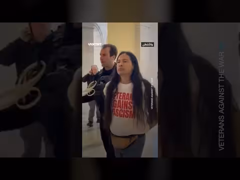 اعتقال محاربين قدامى أمريكيين بسبب رفضهم الحرب