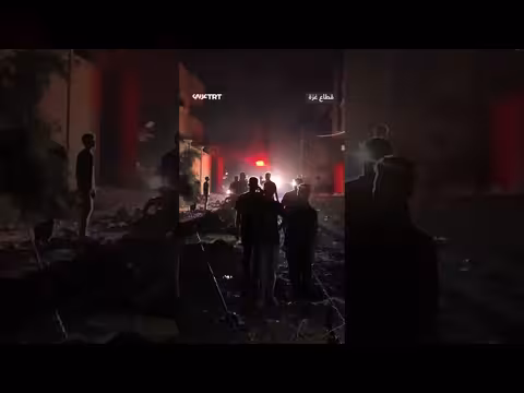 غارة إسرائيلية مدمرة على منزل بدير البلح