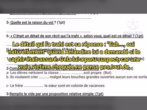 اختبار اللغة الفرنسية للصف الثالث الإعدادي الفصل الدراسي الثاني