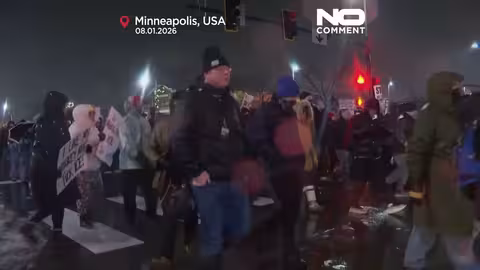 مئات احتجاجاً على إطلاق نار مميت في مينيابوليس