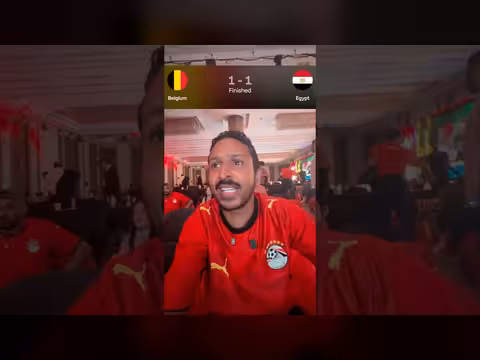 مصر تفوز على بلجيكا في مباراة ساخنة