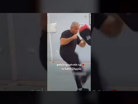 لابيد يرد على فيديو نتنياهو بتدريبات رياضية