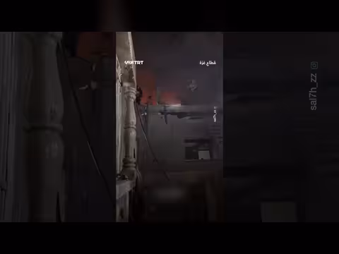 القصف الإسرائيلي يستهدف مبنى سكني في غزة