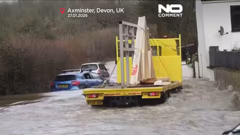 العاصفة تشاندرا: تحذيرات الفيضانات وأمطار غزيرة في بريطانيا