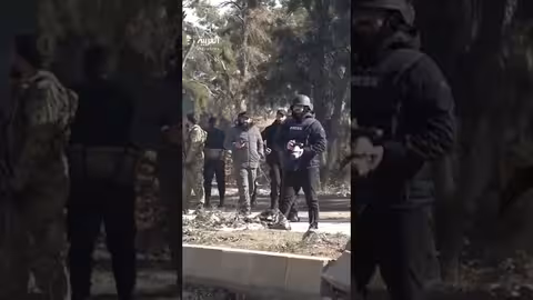 انتشار أمني سوري حول سجن الأقطان