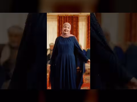 ماريا قحطان تغني أغنية عيد الفرح