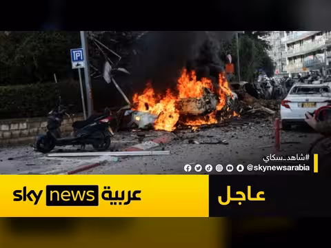 سقوط شظايا صواريخ إيرانية في مناطق إسرائيلية