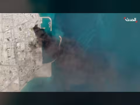 أقمار صناعية تكشف أضراراً في ميناء قشم الإيراني