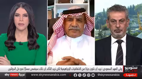 ولي العهد السعودي: الانضمام للاتفاقيات الإبراهيمية مشروط بحل الدولتين