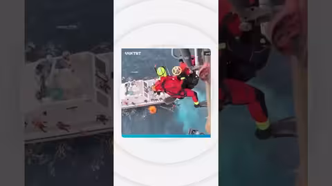 تركيا تنقذ 38 مهاجراً بعد غرق قاربهم