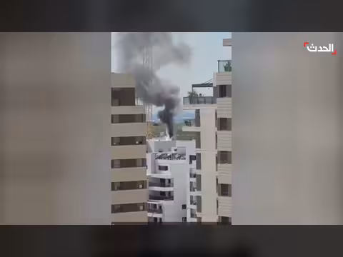 استهداف صاروخي في جنوب تل أبيب. . مشاهد متداولة