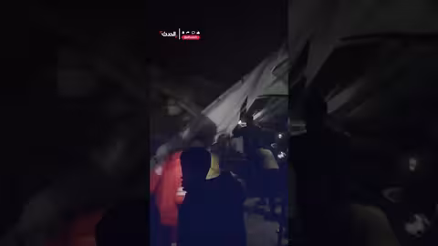 انهيار منزل في خان يونس جراء المنخفض الجوي والقصف الإسرائيلي