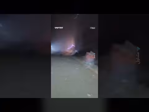 غارة إسرائيلية على الضاحية الجنوبية لبيروت أثناء تصوير