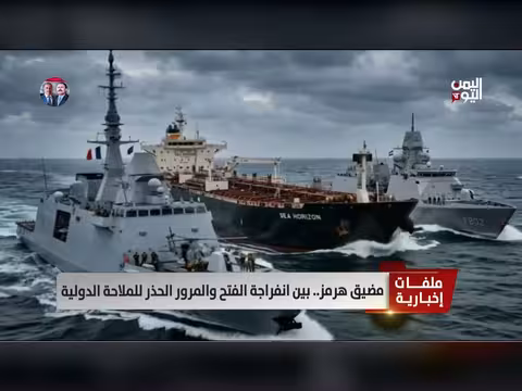 مضيق هرمز بين انفراجة الفتح والمرور الحذر للملاحة الدولية