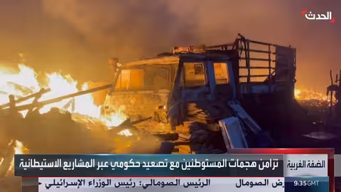 هجمات مستوطنين منظمة بالضفة الغربية وتصعيد حكومة نتنياهو