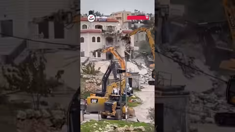 إسرائيل تهدم منزلاً في شقبا غربي رام الله