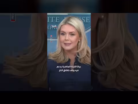 البيت الأبيض: لبنان ليس طرفًا في وقف إطلاق النار