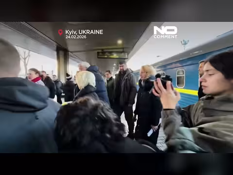 فون دير لاين تزور كييف في ذكرى الحرب الروسية الأوكرانية الرابعة