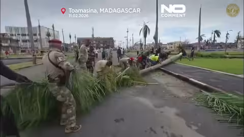 مصرع 31 شخصاً في مدغشقر بسبب إعصار جيزاني