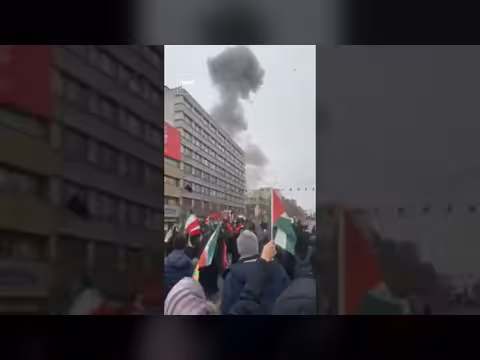 هجوم طائرة مسيّرة على جنازة في طهران