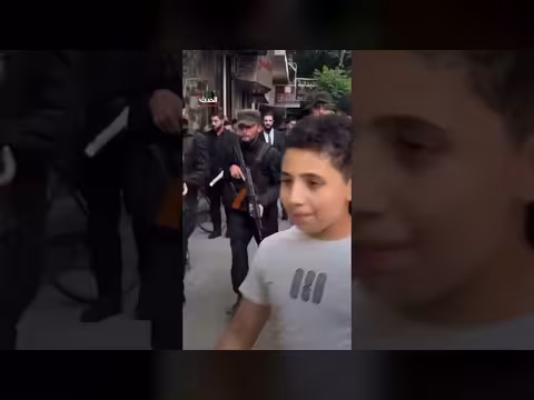 الرئيس السوري يتجول في دمشق مع وزير الخارجية
