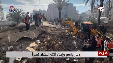 دمار واسع وإجلاء قسري في غزة بعد خرق إسرائيل وقف إطلاق النار