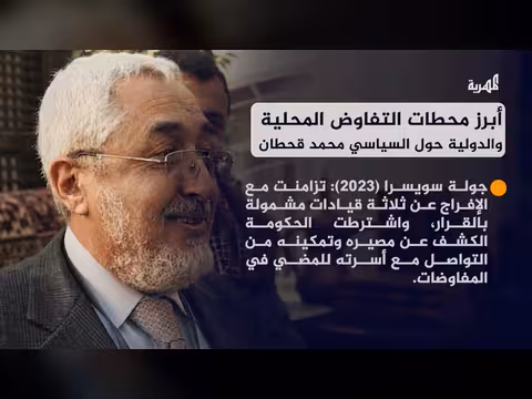 أبرز محطات التفاوض حول السياسي محمد قحطان