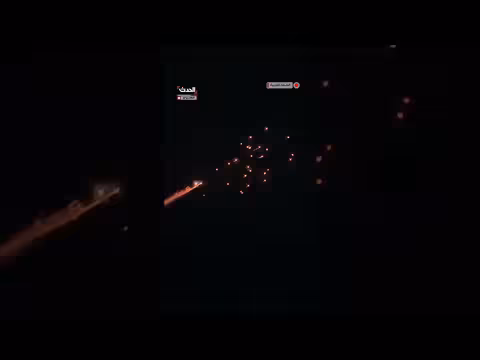 صواريخ إيرانية نحو تل أبيب ومحاولات اعتراضها