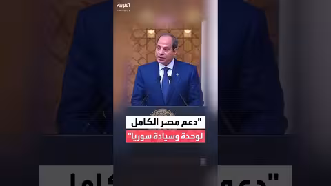 السيسي يؤكد دعم مصر لوحدة سوريا ويناقش التطورات الإقليمية مع أردوغان