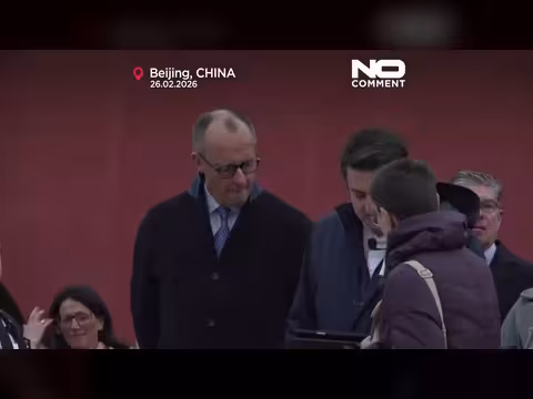 ميرتس يزور المدينة المحرمة خلال مباحثات تجارية في الصين