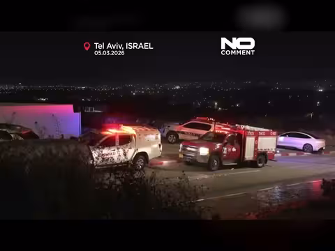 إسرائيل: حريق بسبب حطام صاروخ مُعترض قرب تل أبيب