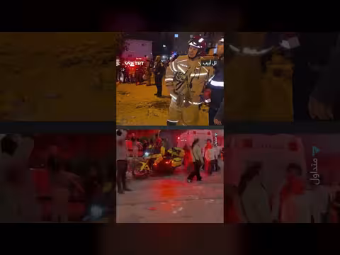 هجوم إيراني بالصواريخ على تل أبيب يخلف 7 إصابات ويحدث فوضى في إسرائيل