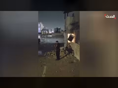 سقوط شظايا صاروخية في تل أبيب الكبرى قبل قليل