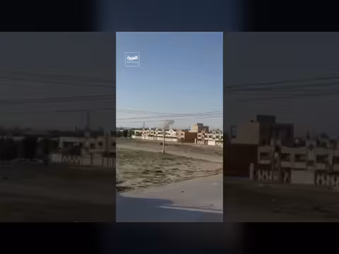 استهداف مقر الفرقة 92 للحرس الثوري في الأحواز بصور