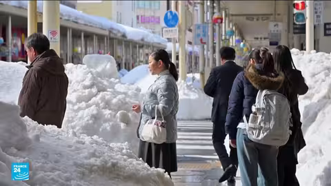 اليابان: ارتفاع حصيلة ضحايا الثلوج الكثيفة إلى 46 قتيلاً
