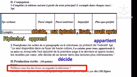 tronc commun évaluation diagnostique التقويم التشخيصي جدع مشترك