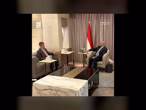 طارق صالح يستقبل السفير الأمريكي