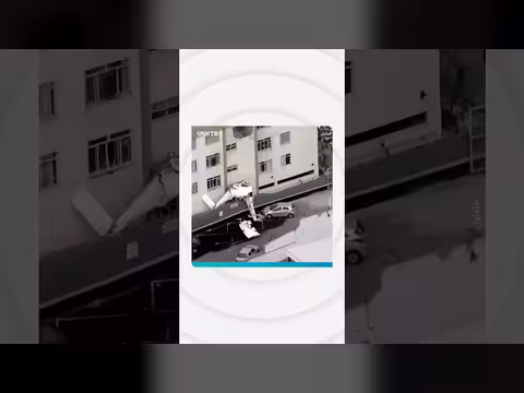 طائرة صغيرة تصطدم بمبنى سكني في البرازيل