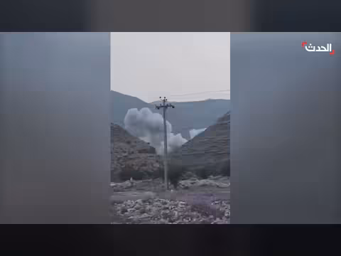 استهداف مخزن ذخيرة في لارستان جنوبي إيران