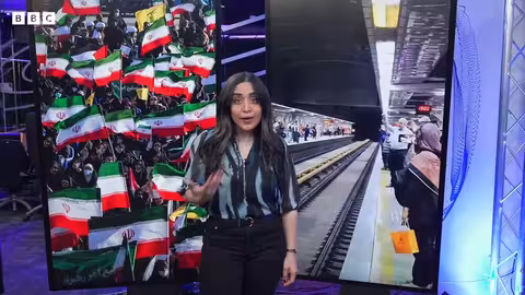 فيديوهات مضللة في احتجاجات إيران