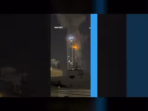 هجوم بطائرة مسيّرة يستهدف مبنى في المنامة ردًا على هجمات على طهران