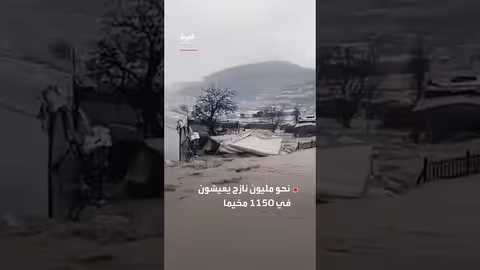 سيول عنيفة تخلف قتلى ودمارا في مخيمات إدلب واللاذقية