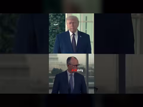 ترمب وميرتس في سجال مستمر
