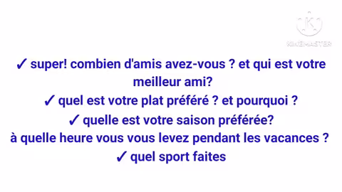 rentrée scolaire: fiche de présentation questionnaire