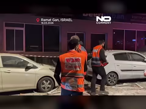 قصف صاروخي إيراني قرب تل أبيب يودي بحياة زوجين مسنين في إسرائيل