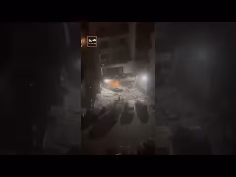 غارة إسرائيلية تستهدف مجمعًا سكنيًا في بعلبك شرقي لبنان