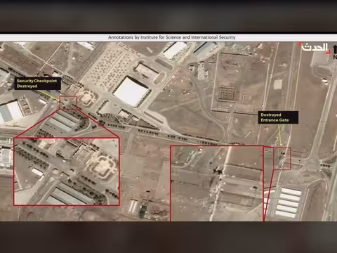 صور الأقمار تظهر أضرار موقع التخصيب في نطنز