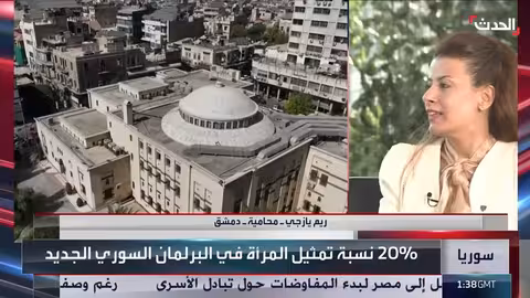 المحامية ريم يازنجي: مشاركة المرأة في الانتخابات التشريعية السورية مرضية