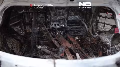 عودة أهالي حلب بعد اشتباكات بين الحكومة وقوات سوريا الديمقراطية