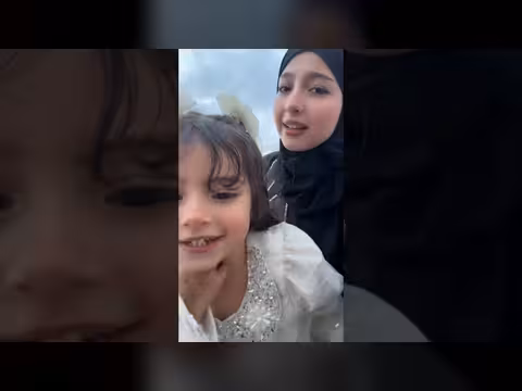 ماريا قحطان تغني أغنية العيد أصغر طفلة